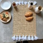 Hand-Woven Moroccan Tassel Placemats