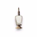 Antique Moroccan Perfume Bottle Glass, Set Of 3 Bottle