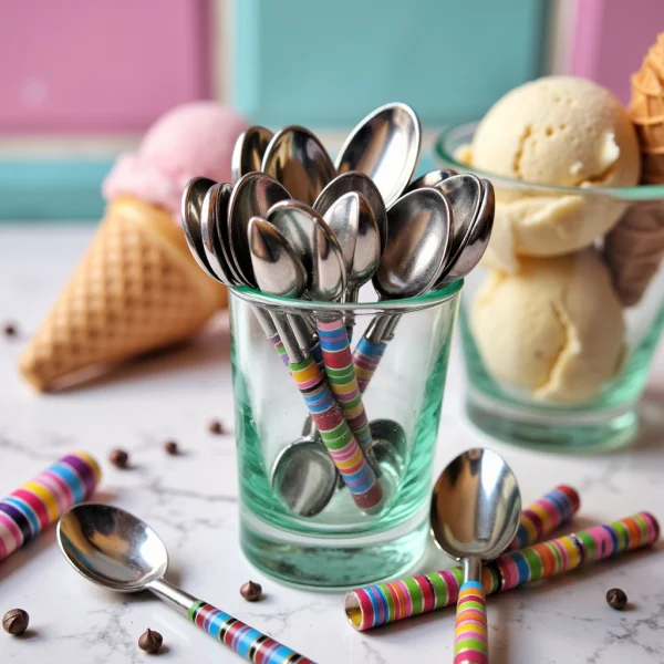 Handmade Ceramic Tea Spoons