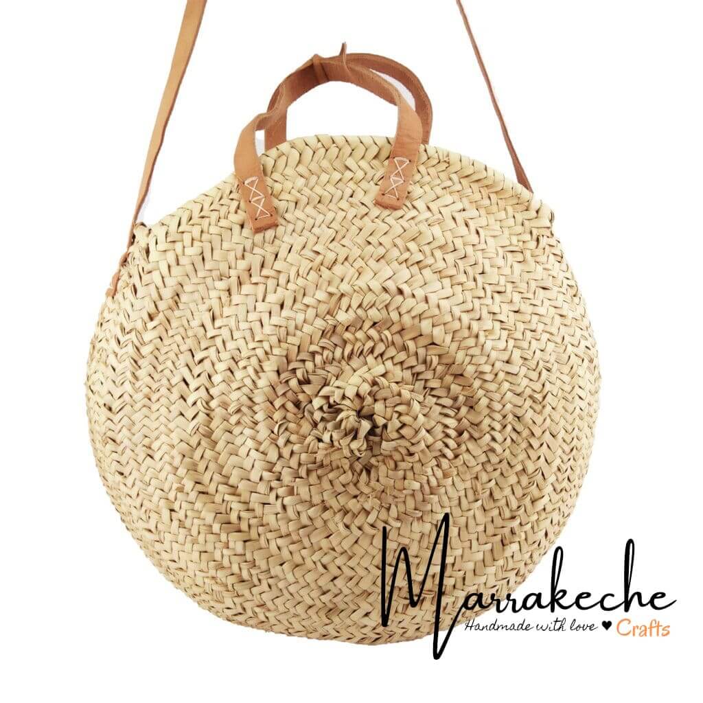 round basket bag