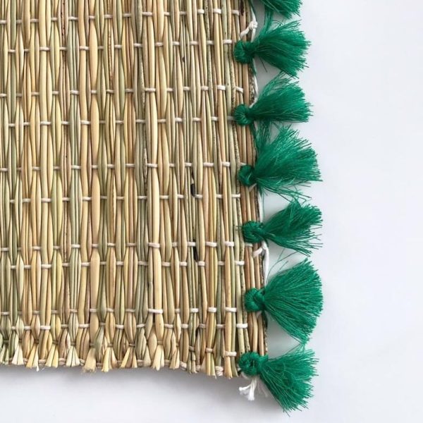 Moroccan Tassel Placemats, Set Of 4