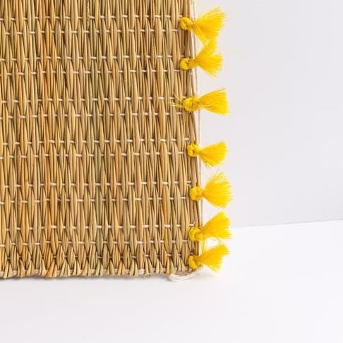 Moroccan Tassel Placemats, Set Of 4