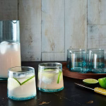 Size variations of Moroccan wine glasses cone-shaped wine glasses