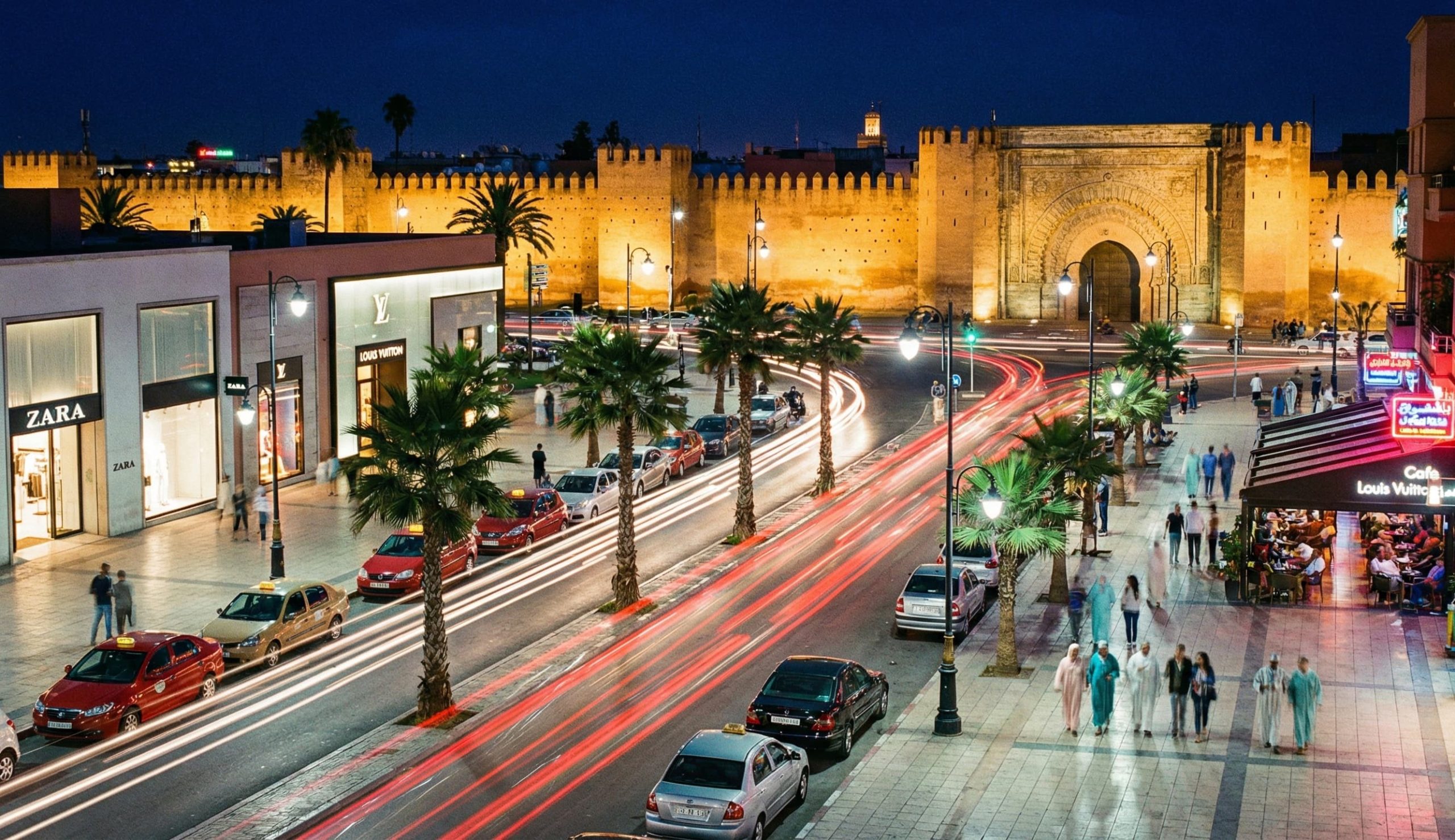 Marrakech… the city of a thousand and one nights Marrakech… the city of a thousand and one nights