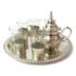 Complete silver plated tea service set product view