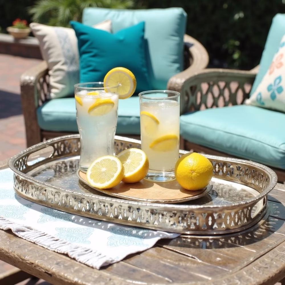 Moroccan Serving Tray - Rectangular