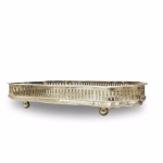 Moroccan Tea Tray With Feet - Rectangular