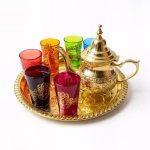 Vintage tea set product detail view