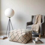 Best Moroccan kilim pouf