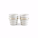 Moroccan Handmade Ceramic Cup, Set Of 6