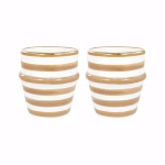 Moroccan Handmade Ceramic Cup, Set Of 6