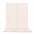 Handmade boho Moroccan rug with subtle hourglass pattern in creamy ivory white
