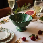 Handmade Green Moroccan Pottery Bowls
