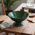 Handmade Green Moroccan Pottery Bowls