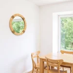 Moroccan Straw Hanging Wall Mirror