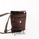 Brown Leather Crossbody Purse