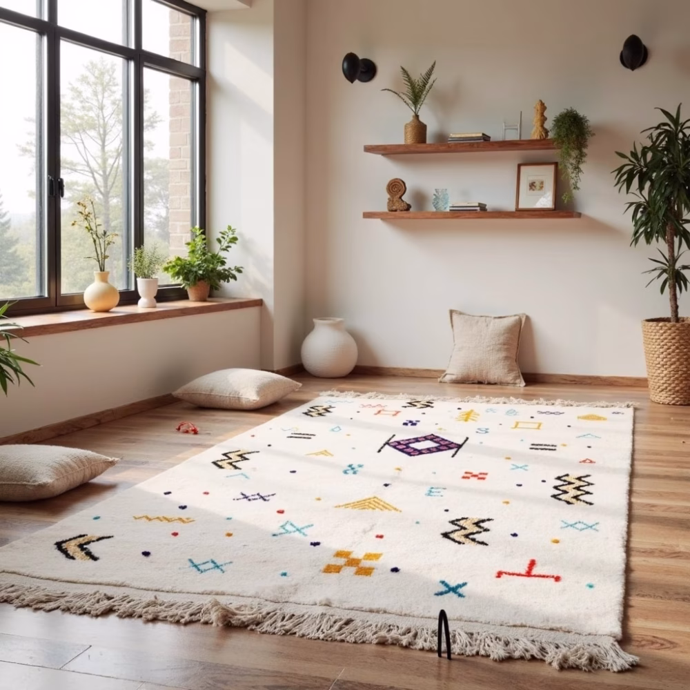 Moroccan Boho Rug (6.5x10 FT)