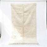 White Moroccan Rug (6.5x10 FT)