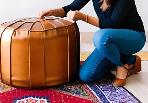 The Ultimate Guide on How to Fill Your Moroccan Leather Pouf