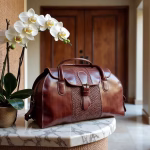 Moroccan Leather Travel Bag For Men