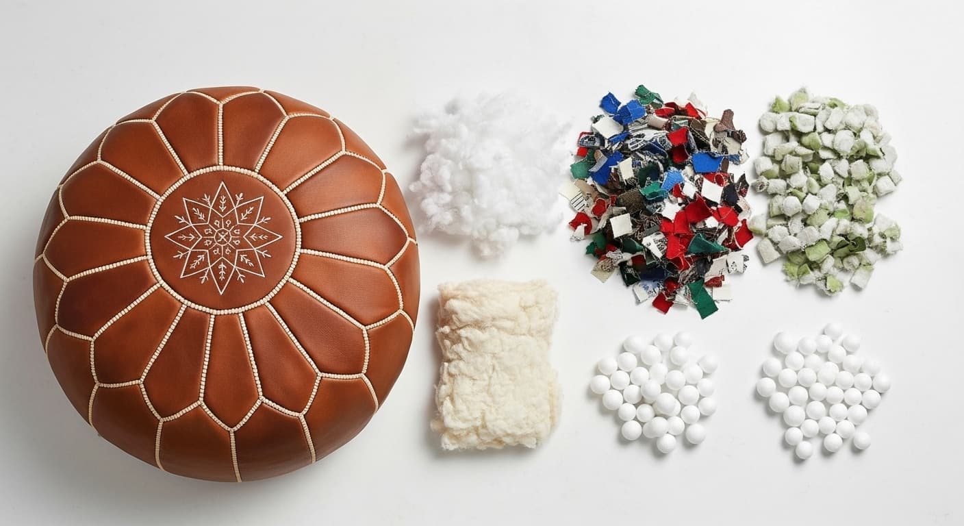 The Ultimate Guide on How to Fill Your Moroccan Leather Pouf The Ultimate Guide on How to Fill Your Moroccan Leather Pouf