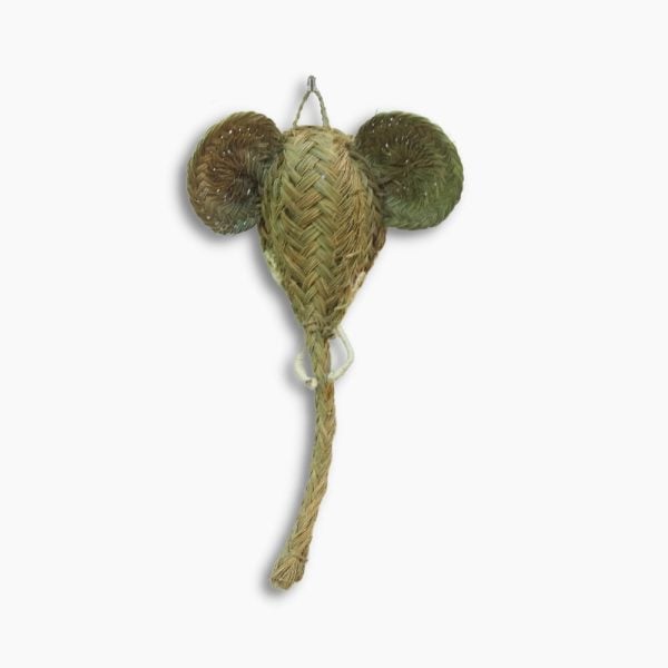 Woven Elephant Head