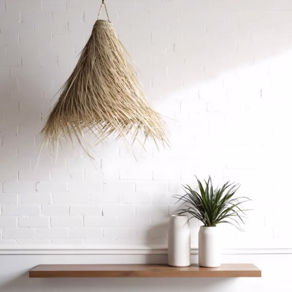 Handmade Moroccan Palm Leaf Lampshade