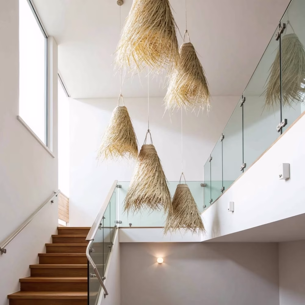 Handmade Moroccan Palm Leaf Lampshade