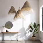 Handmade Moroccan Palm Leaf Lampshade