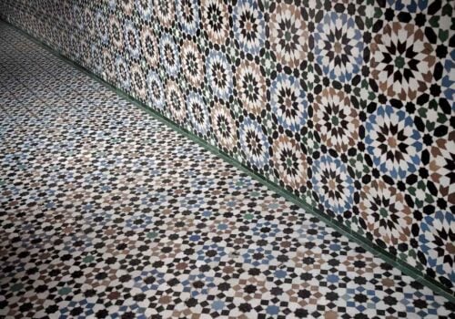 Moroccan Zellige tile