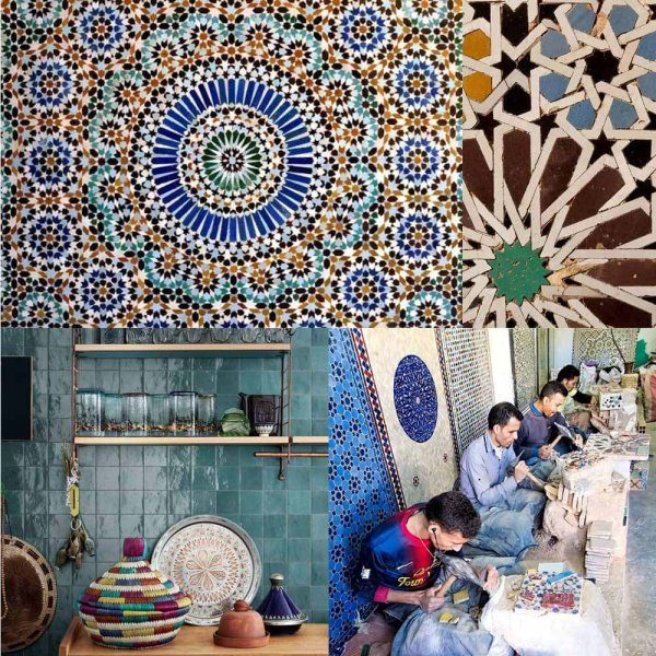 What Is Moroccan Zellige Tile? Marrakeche Crafts
