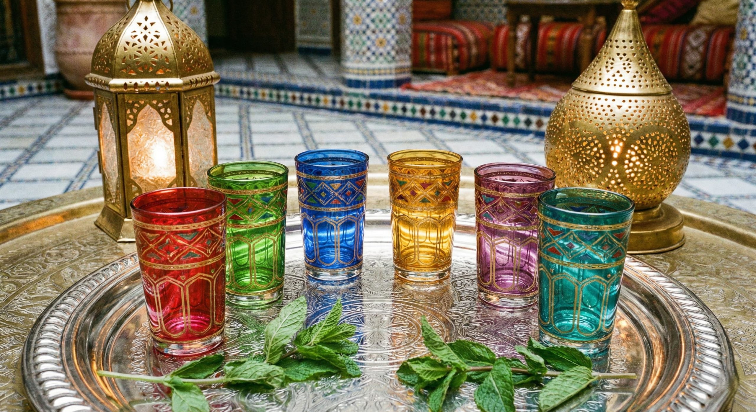 The Art of Making Moroccan Tea Glasses: A Crafted Beauty from Raw Materials The Art of Making Moroccan Tea Glasses: A Crafted Beauty from Raw Materials