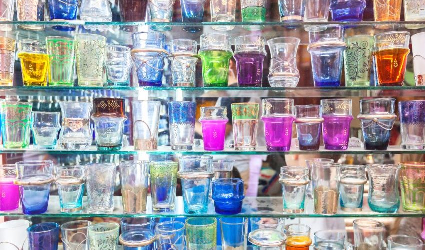 The Art of Making Moroccan Tea Glasses: A Crafted Beauty from Raw Materials