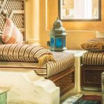Moroccan interior design - a Moroccan traditional living room