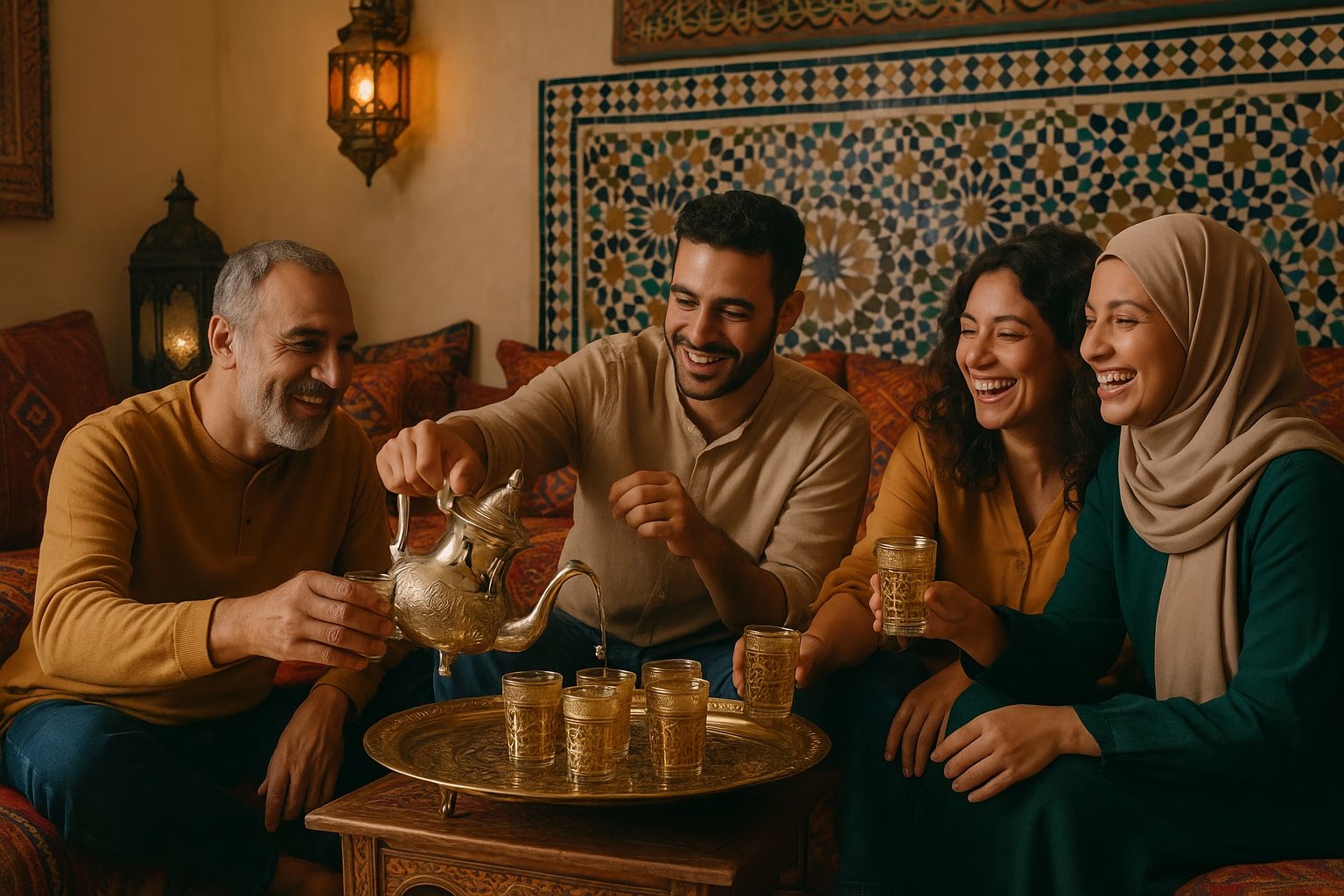 Savoring Time: The Moroccan Tea Set - A Journey Through History, Art, and Culture Savoring Time: The Moroccan Tea Set - A Journey Through History, Art, and Culture