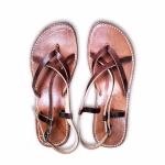 Handmade Moroccan leather sandals product detail