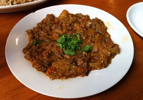 Authentic Moroccan Zaalouk Spiced Eggplant and Tomato Dip