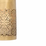 Hand-engraved Moroccan wall lamp detail of pattern