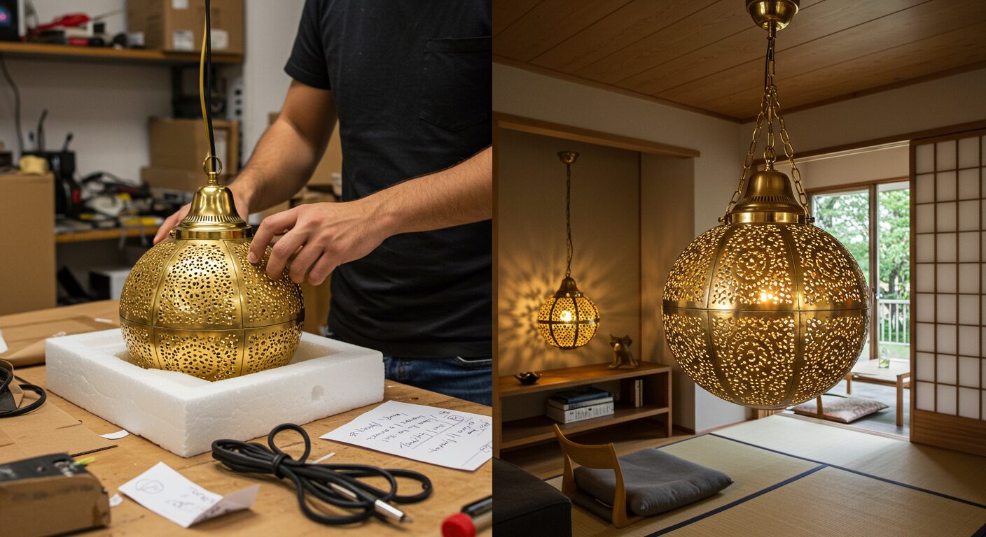 Meet Abdul Jalil: The Moroccan Copper Lamp Artisan Lighting Up the World from Marrakesh