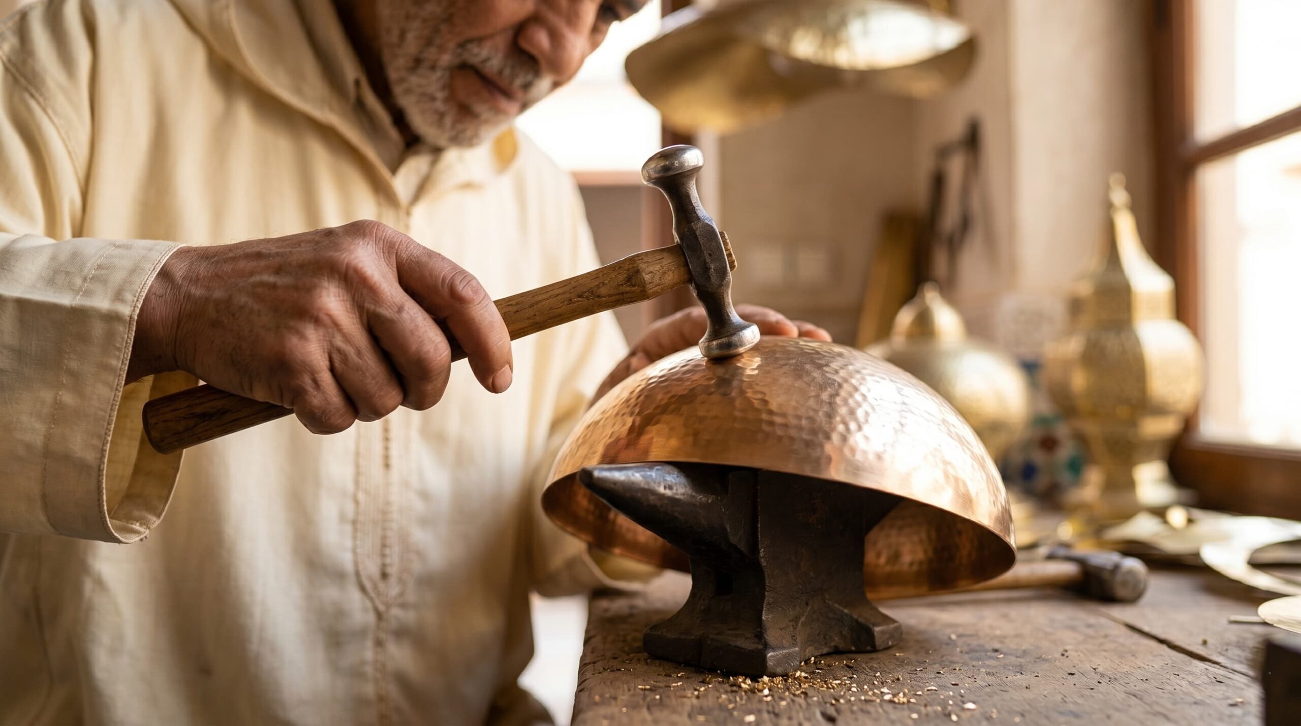 Meet Abdul Jalil: The Moroccan Copper Lamp Artisan Lighting Up the World from Marrakesh Meet Abdul Jalil: The Moroccan Copper Lamp Artisan Lighting Up the World from Marrakesh