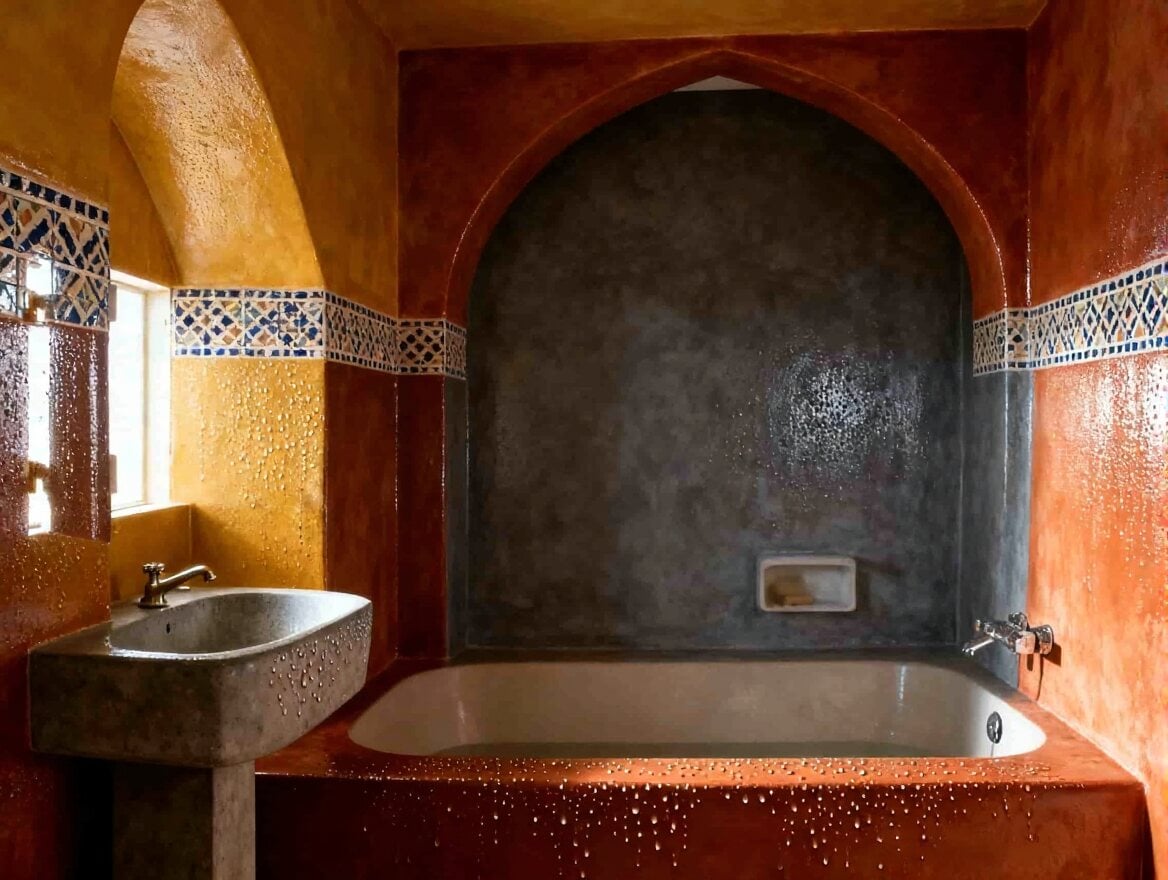 The Traditional Art of Tadelakt: Understanding Morocco's Ancient Waterproof Plaster The Traditional Art of Tadelakt: Understanding Morocco's Ancient Waterproof Plaster